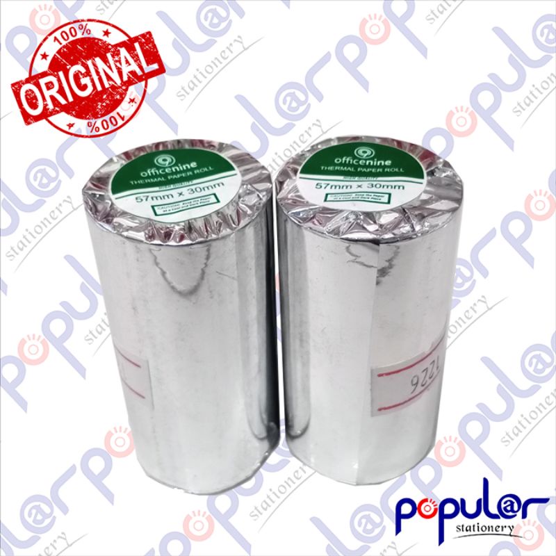 

Thermal Roll Officenine 57 x 30 mm