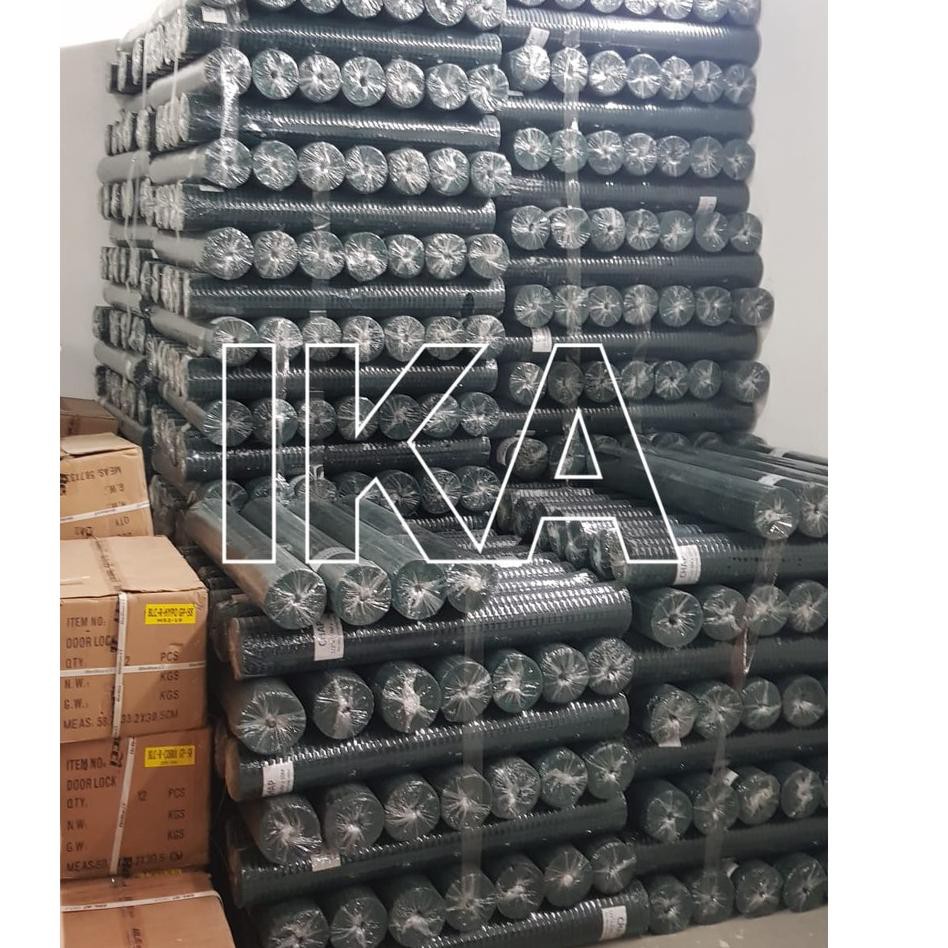 SALEE HARGA PABRIK Kawat Loket PVC HIJAU 1 2 inch SALEE HARGA PABRIK Kawat Loket PVC HIJAU 1 2 inch