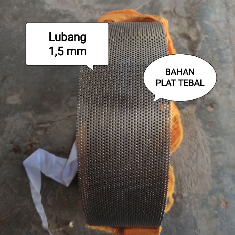 saringan sarangan penepung diskmill ffc45 lubang 1,5mm ( TEBAL ) ffc 45