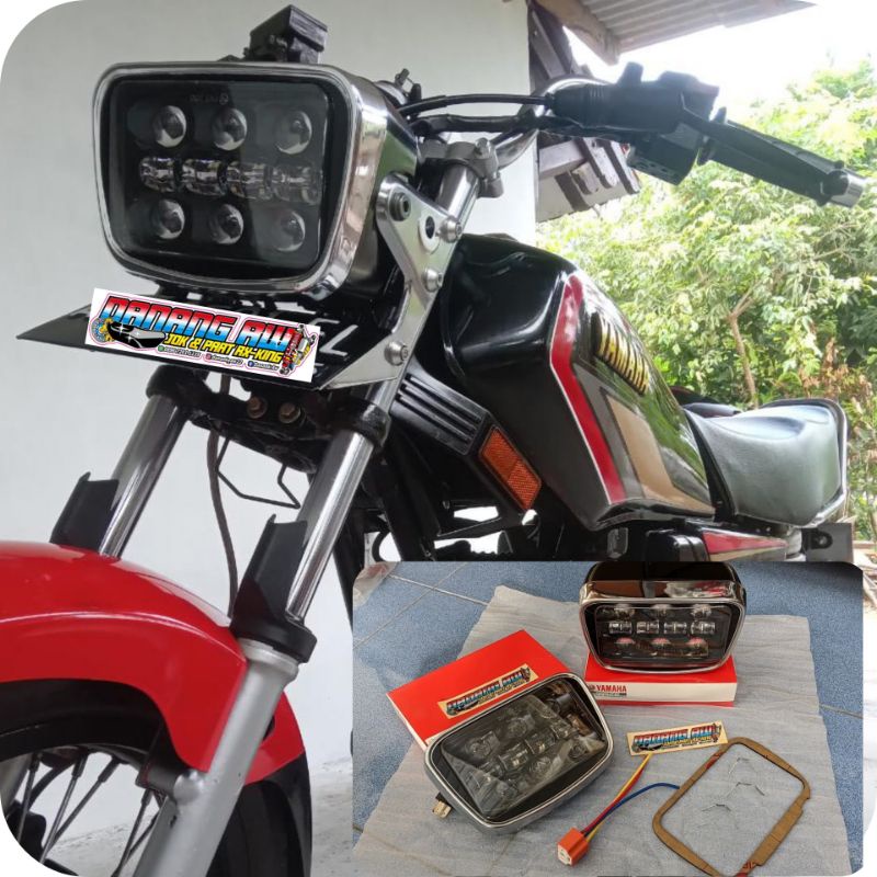 Lampu Daymaker Oval Rx-king original