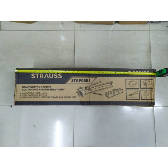 DTA Perkasa - Strauss TYPE 0501 Alat Potong Keramik/Granit Max 60 cm WITH BEARING