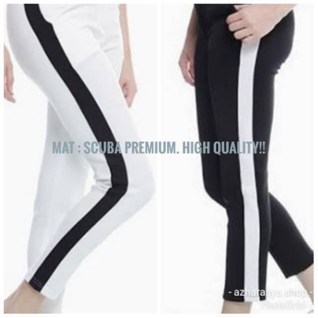 Celana legging olahraga senam yoga fitness jogging scuba wanita cewek muslimah panjang uk.standart