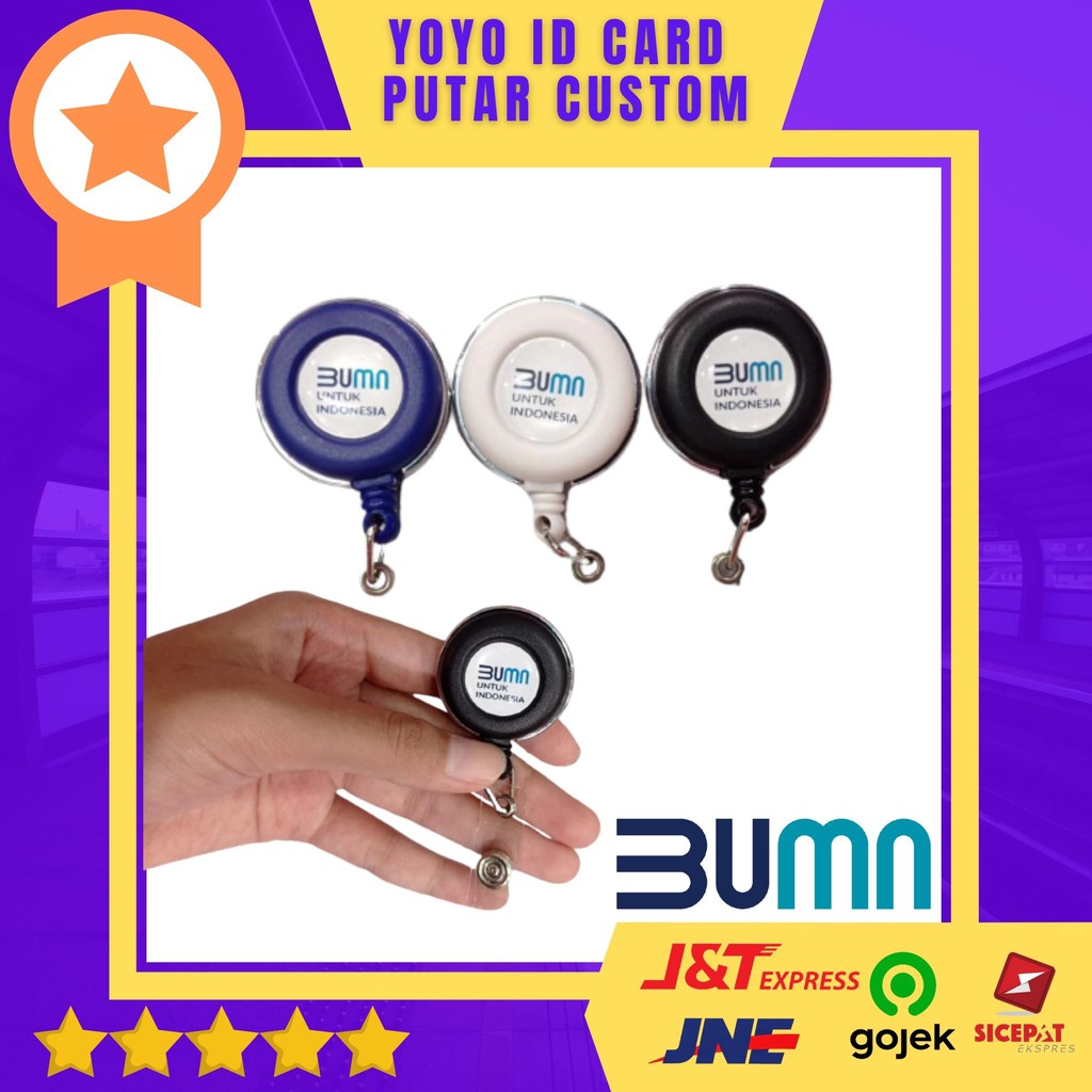 

Yoyo ID Card BUMN / Gantungan Yoyo Id Card BUMN Putar / Yoyo BUMN SBY