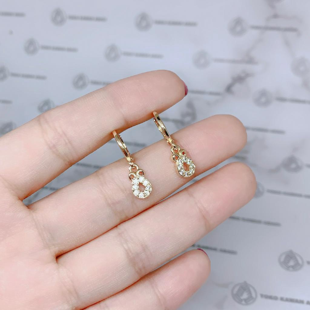 Anting Xuping Gold Perhiasan Fashion Wanita Model Rumbei Motif *19