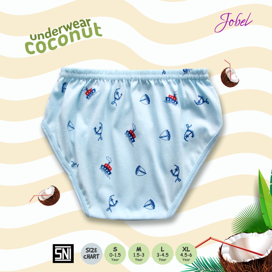 Jobel - Boy Underwear Coconut Edition