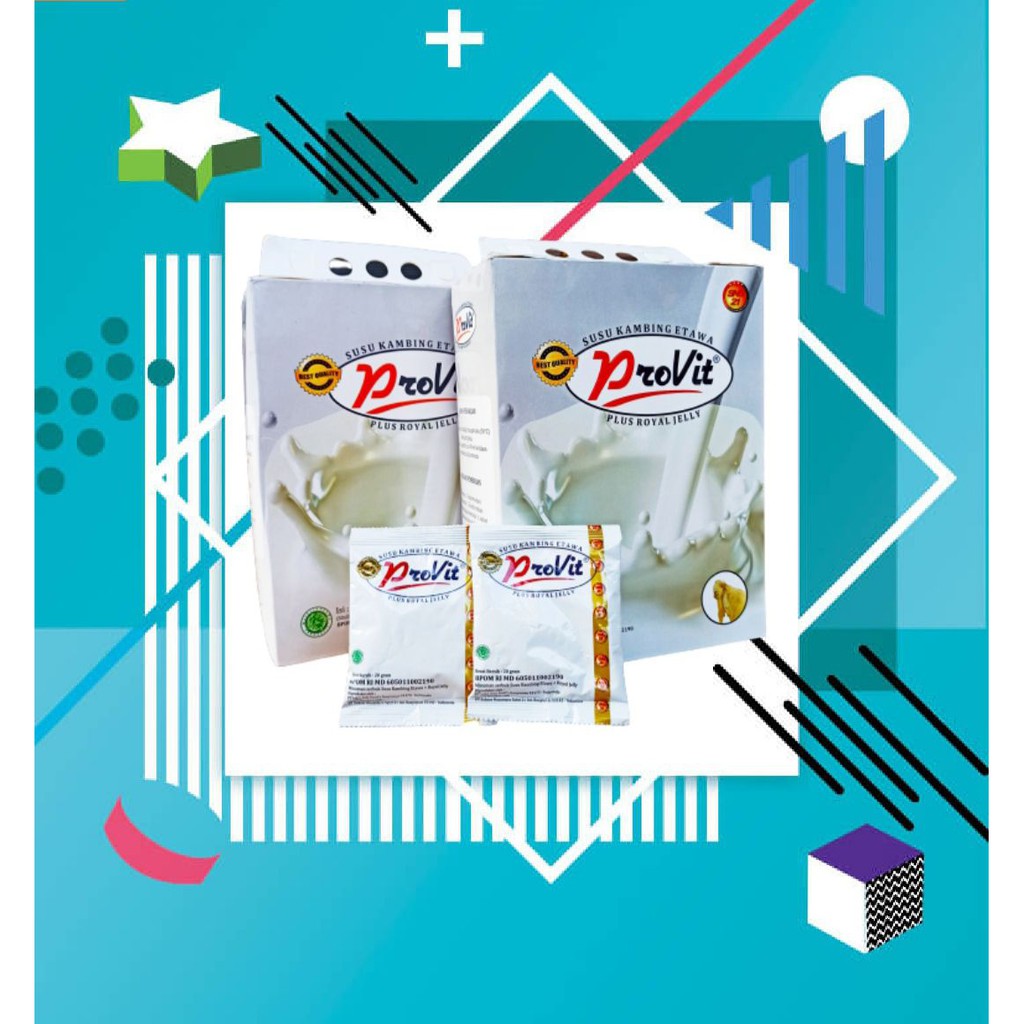 

Susu Kambing Etawa Provit 10 sachet 200gr Asli 100%