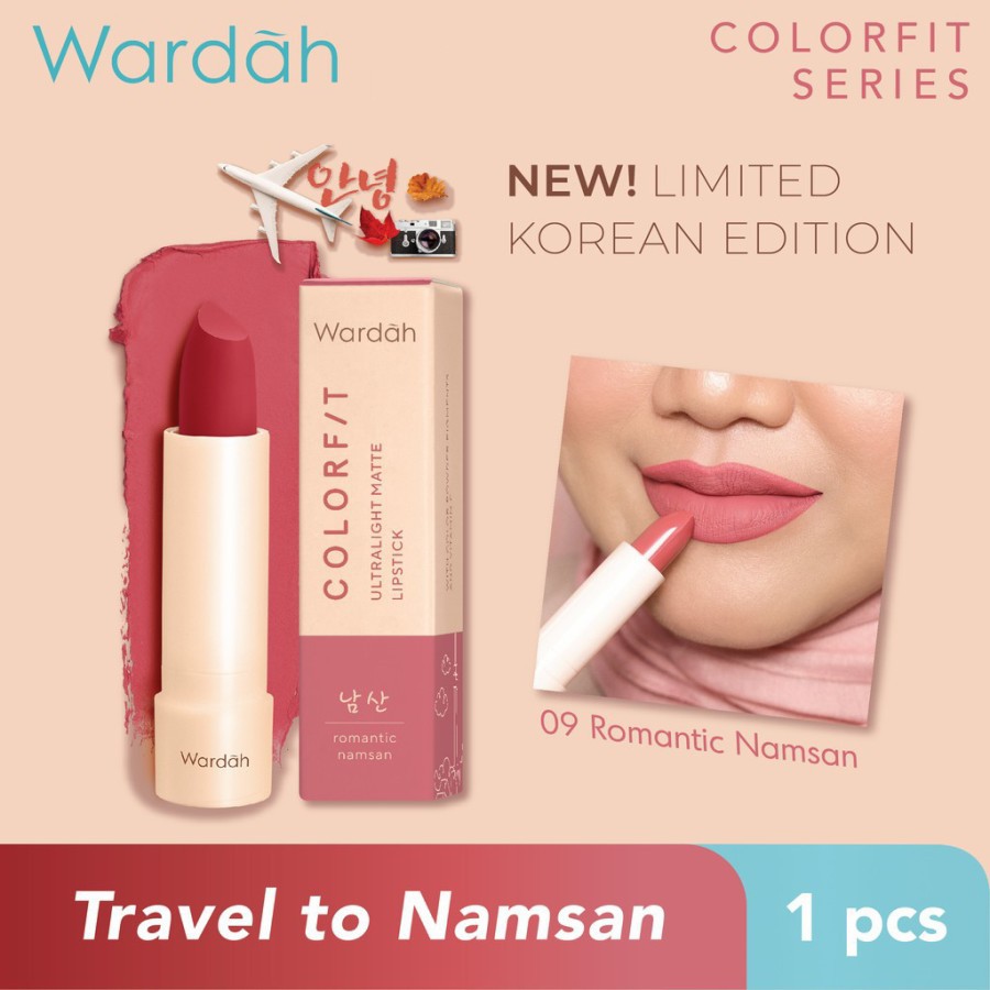 wardah colorfit ultralight korea edition