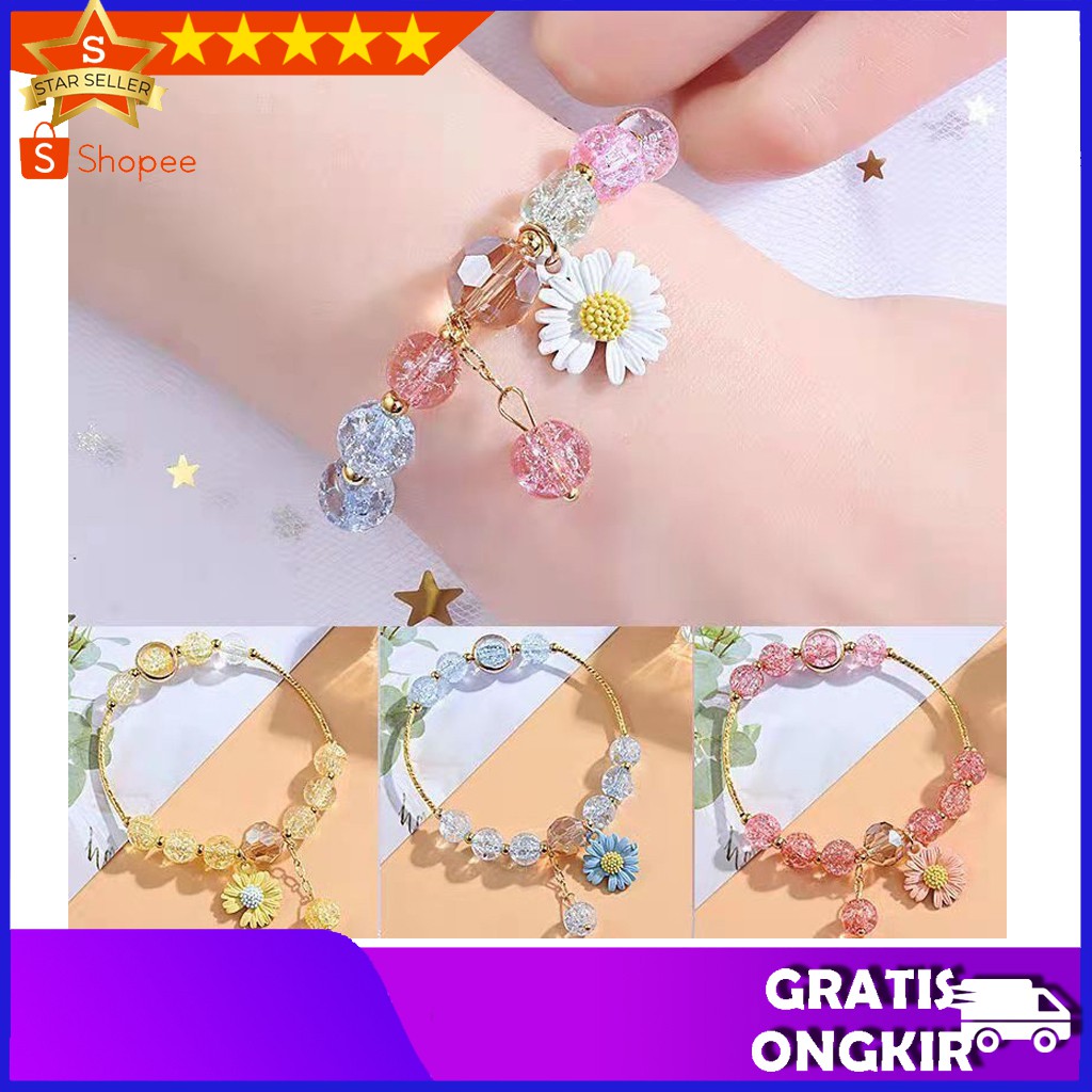 HADIAH / KADO GELANG WANITA PACAR SUN FLOWER