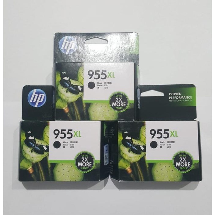 HP Original Ink Cartridge 955 XL 955XL Black