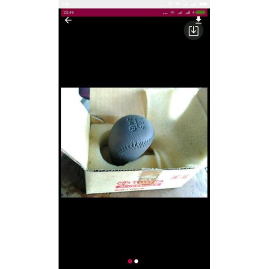 shift knob fortuner manual