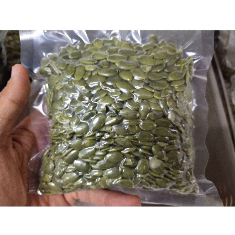 

Biji Labu Mentah 250gr - Raw Pumpkin Seed - florentin kuaci hijau