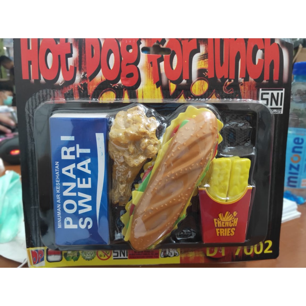 Mainan Anak Hot Dog Burger For Lunch DT 7002