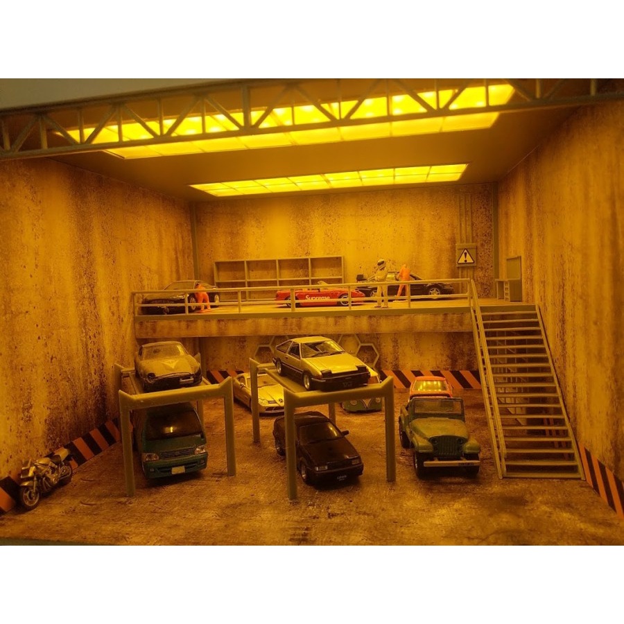 Diorama mezzanine skala 43 dirty version