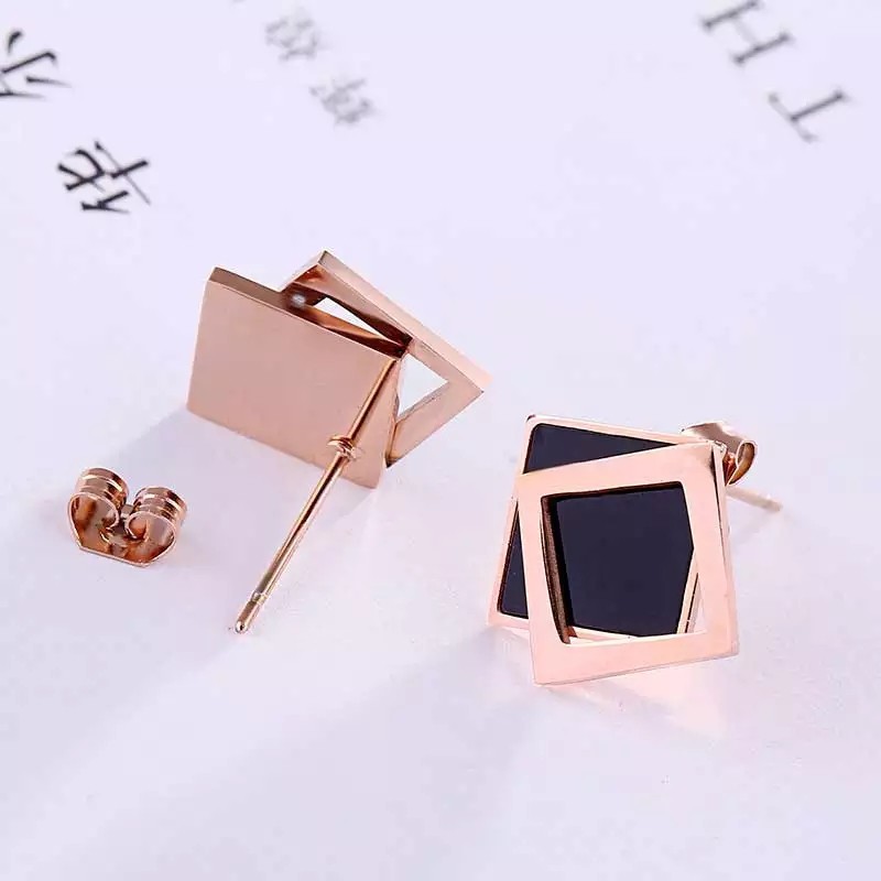 ANTING TITANIUM WANITA KOREA ANTI PUDAR BISA COD - ercassia