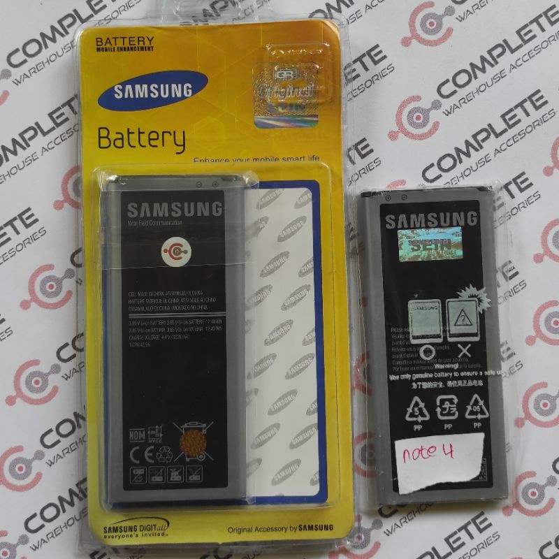 BATERAI SAMSUNG GALAXY NOTE 4 | BATT SAMSUNG NOTE 4 ORIGINAL