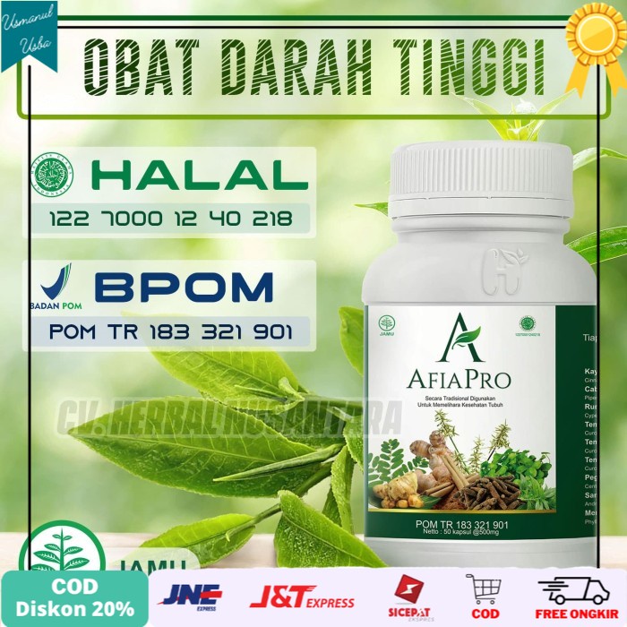 

◾COD◾ OBAT HERBAL HIPERTENSI, PENURUN TEKANAN DARAH TINGGI