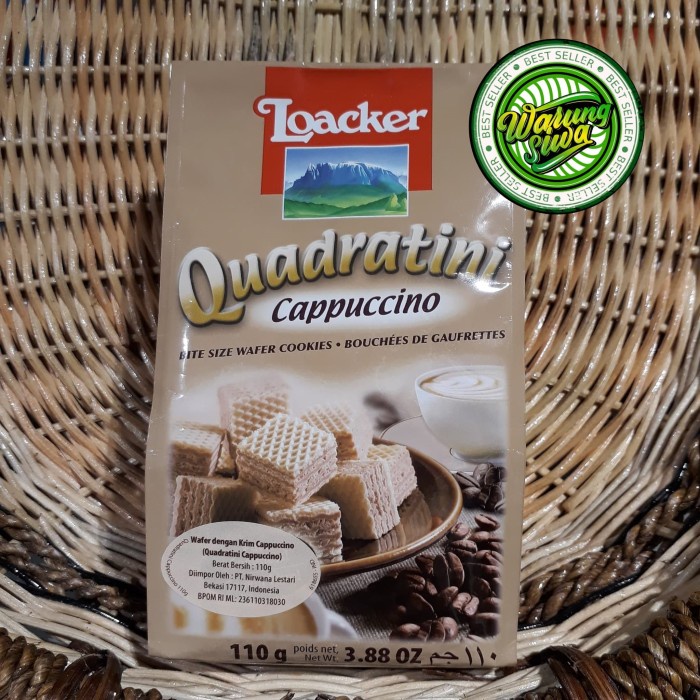 

Loacker quadratini cappuccino 110 gram