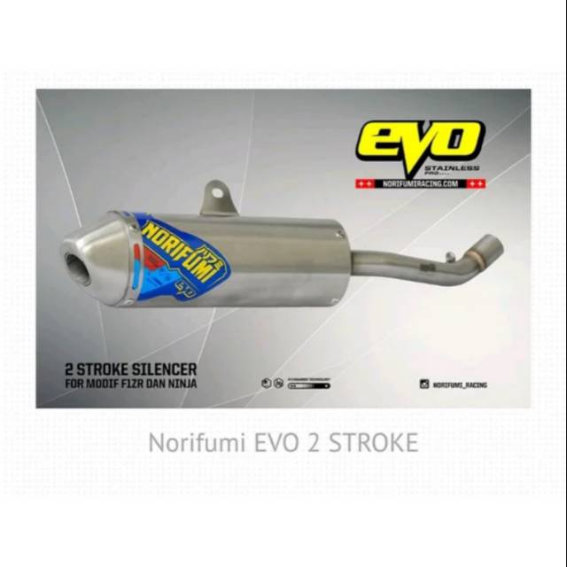 Slincer knalpot norifumi 2 tak knalpot norifumi bebek modif 2 tak knalpot gtx norifumi original.