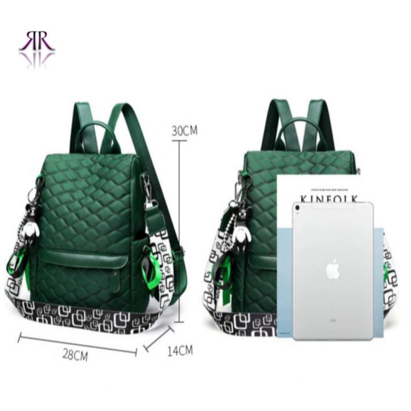 Tas Ransel laptop Tas Backpack Fashion Wanita Tas Punggung Sekolah Tas Kuliah Tas Ransel Bordir