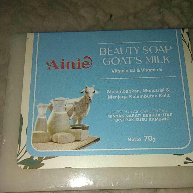 Ainie Sabun pemutih beras  goats milks ainie - 70g