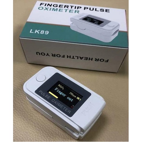 Pulse Oximeter LK89 Oxymeter Oksimeter Fingertip Pulse SPO2 PRbpm LK89