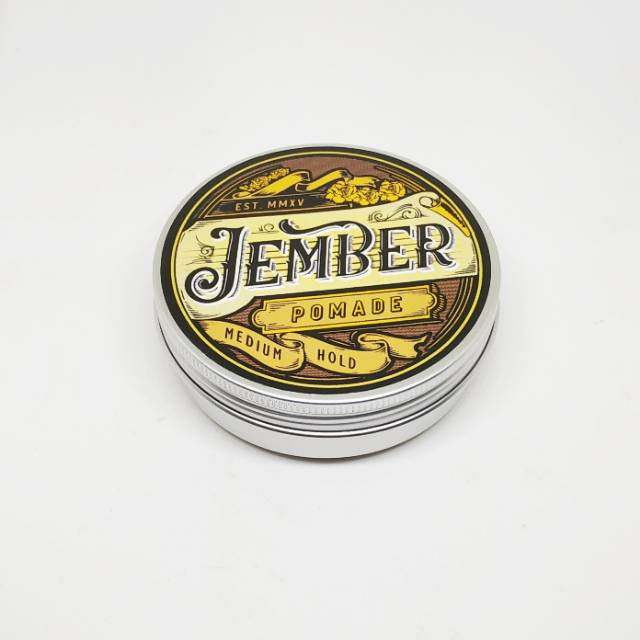 Jember Pomade Alumunium Tin 4 oz Grosir Termurah Oilbase Pomade Aroma