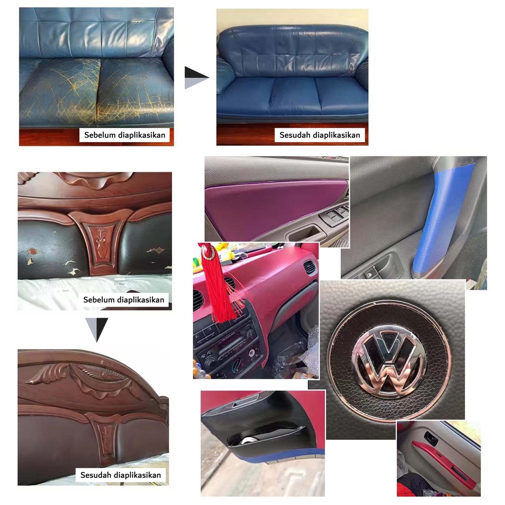 perbaiki jok motor/Leather Sticker Cover Perbaikan kulit yang rusak/kulit sofa yang terbuat dari kulit/kursi tas yang berlubang Sticker kulit