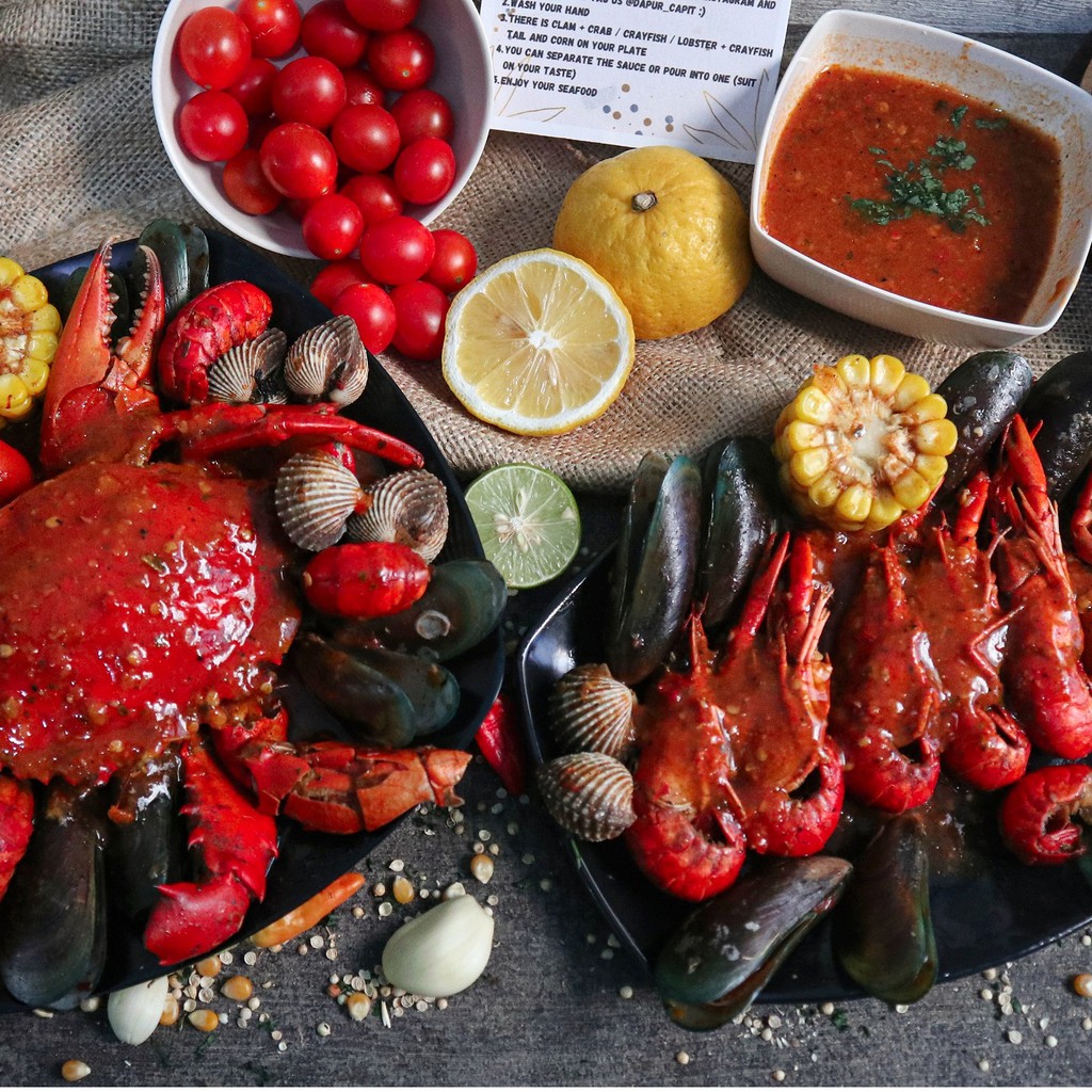 

Seafood Boil Mix Family (ready to eat)