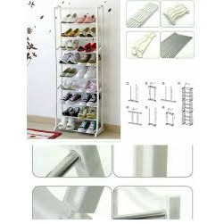 RAK SUSUN SEPATU 10 TINGKAT (AMAZING PORTABLE SHOE RACK)