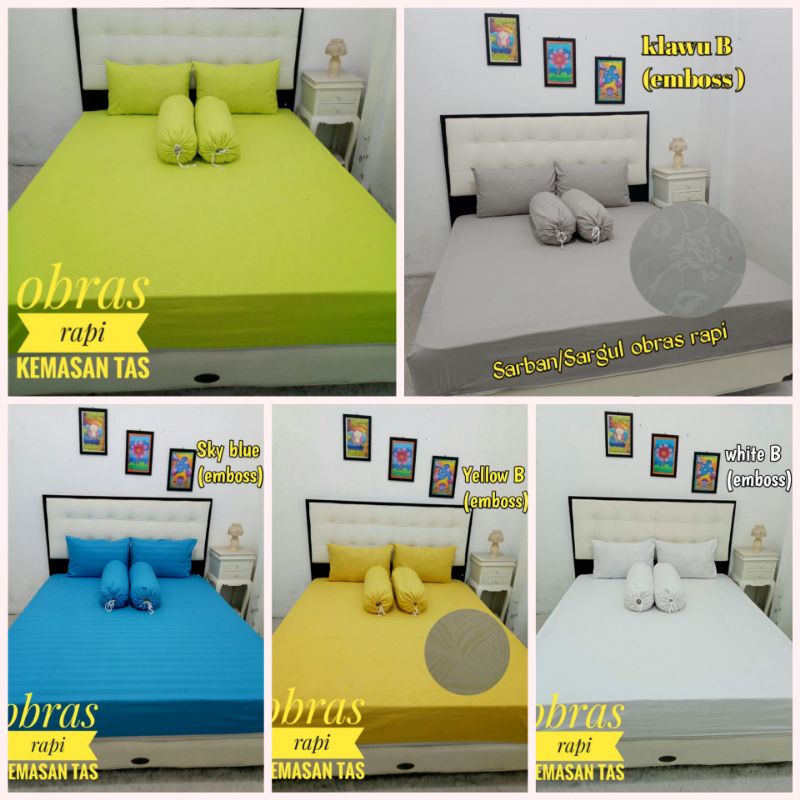 SPREI POLOS SPREI EMBOS HOMEMADE