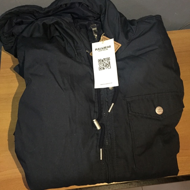 Jaket Parka Pull&Bear Original