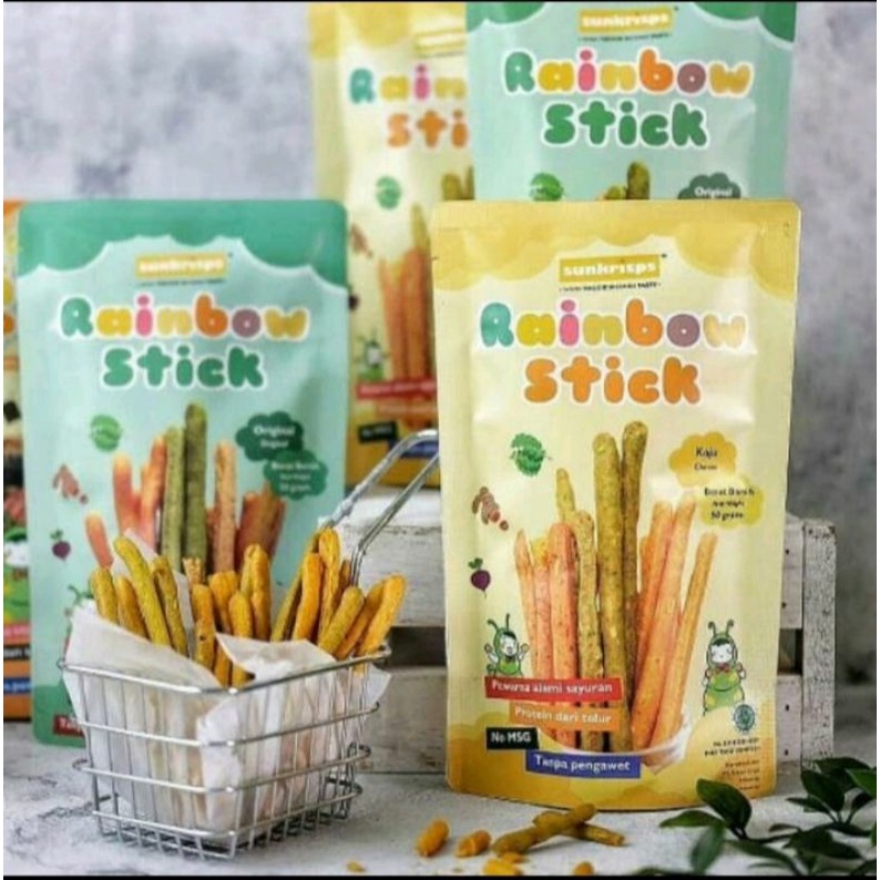 

sunskrip rainbow STIK 50gr ori/chese