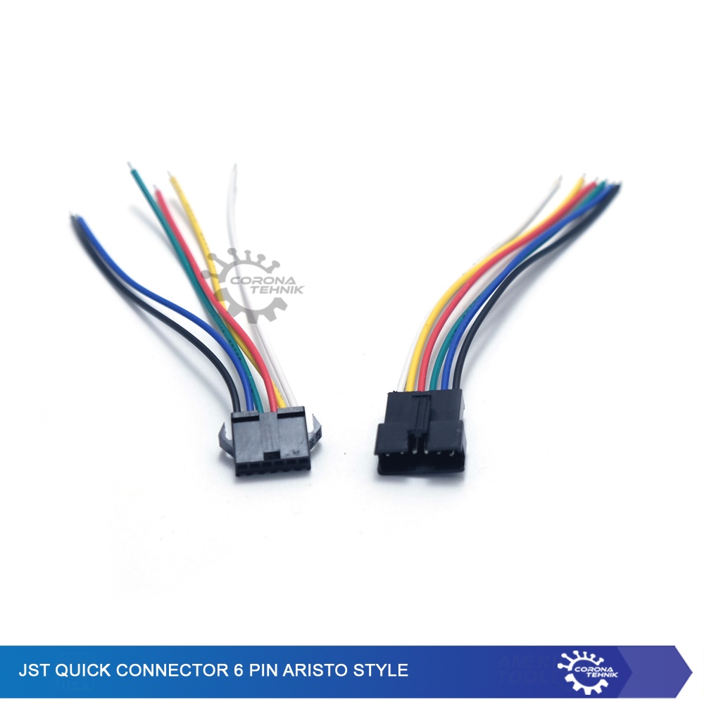 Quick Connector 6 Pin Aristo Style - JST