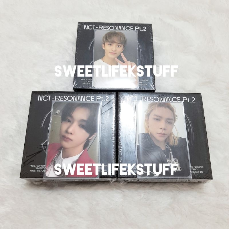 NCT 2020 Resonance Pt.2 Arrival Kihno Kit Album Unsealed Mark Johnny Sungchan PC Photocard