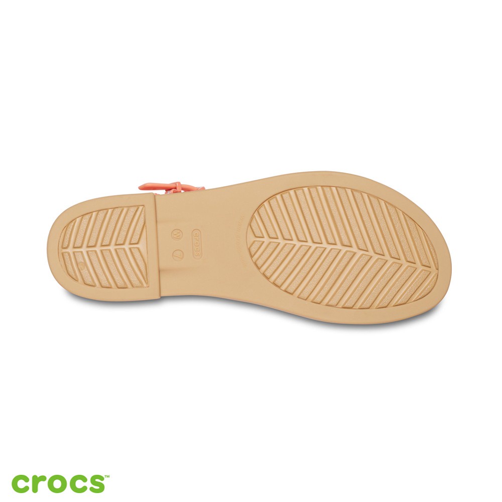 Crocs Wanita Scarlet Tulum Tali / Fashion Korea / Fashion Wanita - Peach   20610R