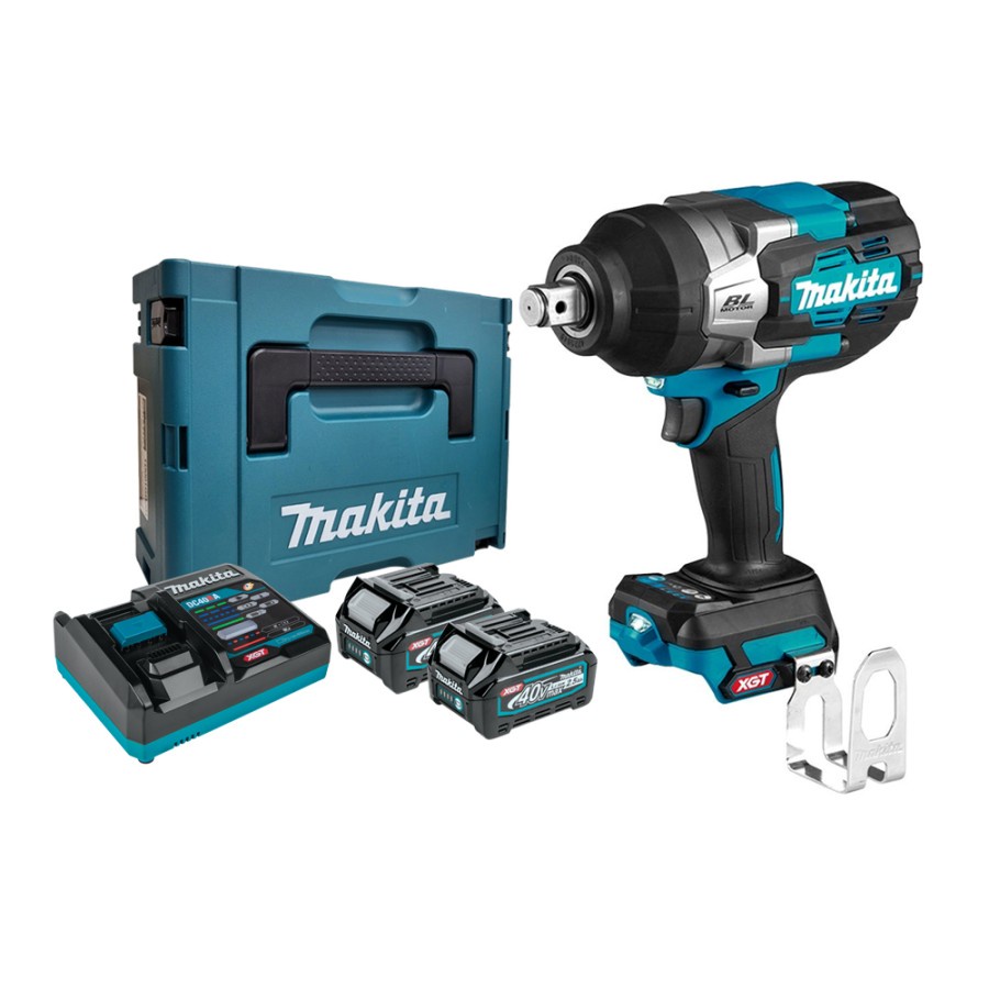 Mesin Impact Wrench 40V Makita Cordless Brushless TW001GD201