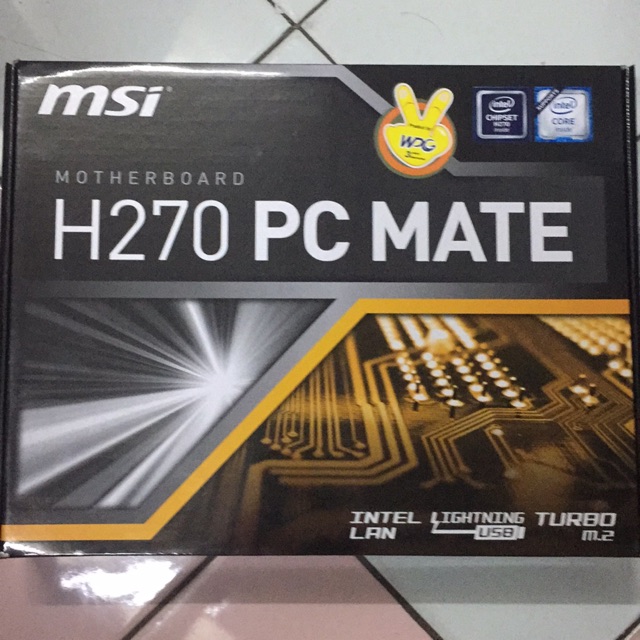Motherboard Msi h270 pc mate
