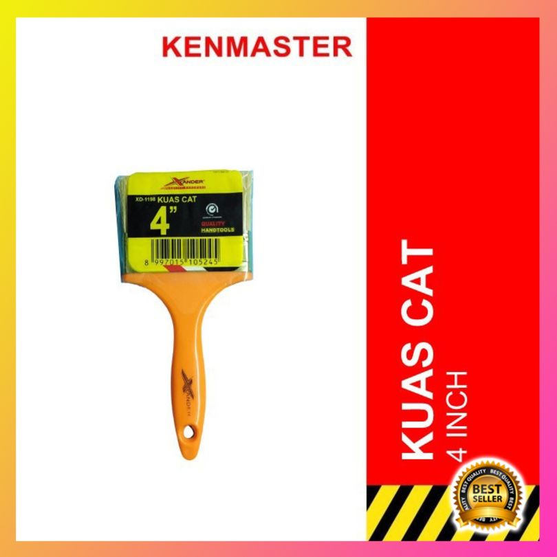 

Diskon Xander XD-1198 Kuas Cat 4 Inch Gagang Plastik