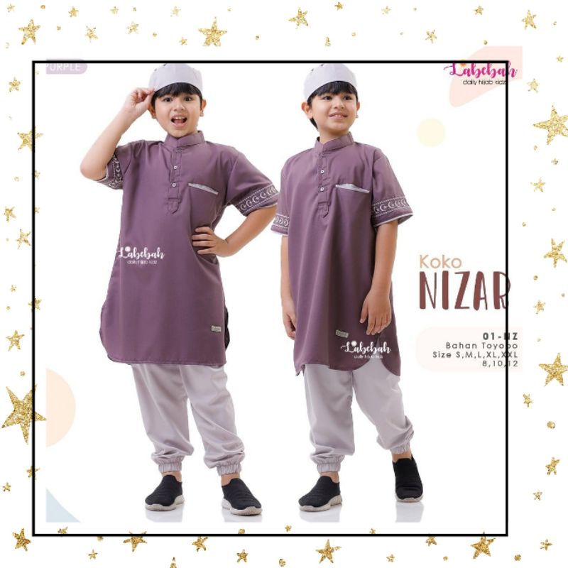 Koko Anak / Koko Pakistan / Setelan Koko Nizar