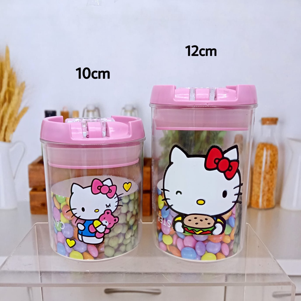 Set Toples Hello Kitty ISI 2 / Toples Hello Kitty / Tempat Kue Hello Kitty / Kotak Hello Kitty