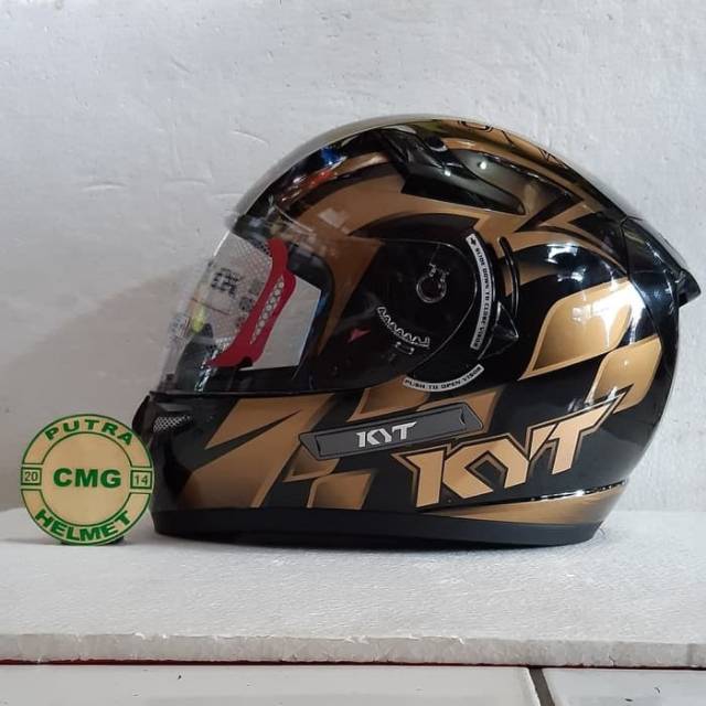 HELM KYT K2 RIDER MOTIF DOUBLE VISOR FULL FACE