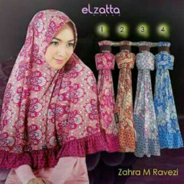 SALE Bergo Zahra M Ravezi Biru Elektrik