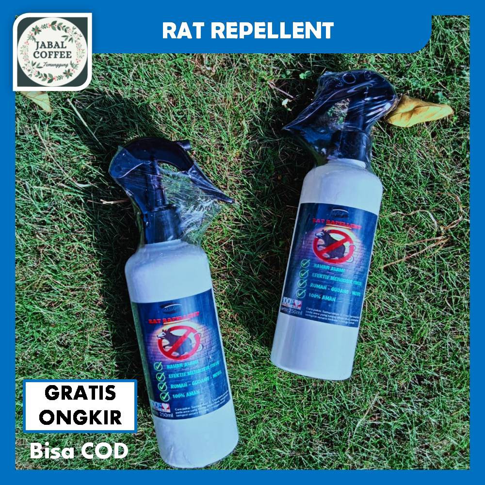 Mjp Rat Repellent Anti Tikus / Cairan Spray Pengusir Tikus Tidak Beracun / Pengusir Tikus 250 ml J34