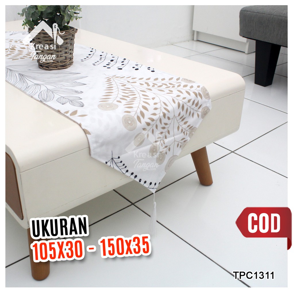 Taplak Meja / Table Runner Ukuran 105x30 - 150x35 TPC1311