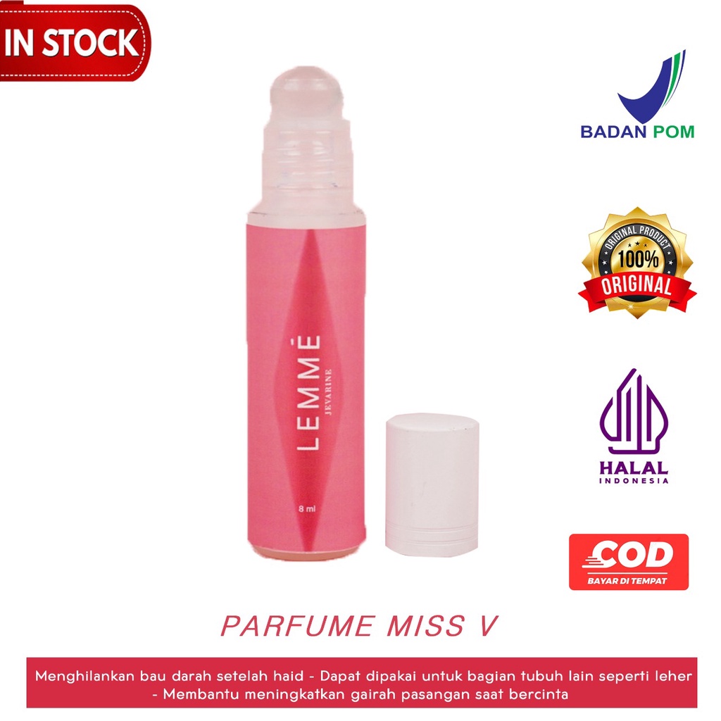 ( BONUS PARFUM) LEMME JAVARINE - Parfum Khusus Miss V Senjata Andalan Istri Buat Menggoda Suami -MISK PARFUME ROLL ON