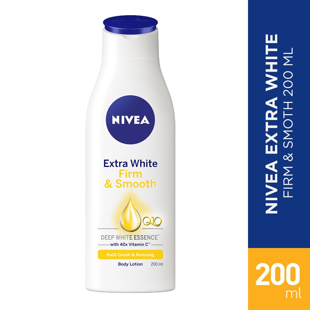 Nivea Extra White Firm &amp; Smooth Body Lotion 200ml