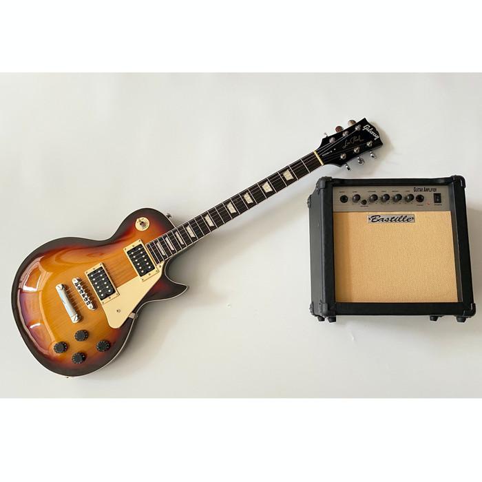 Simfo | Gitar Gibson Les Paul Sunbrushh + Ampli Bastille 7 Inch Original