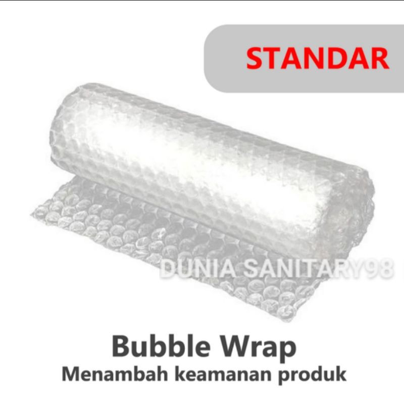 Packing Tambahan BUBBLE WRAP di toko kami