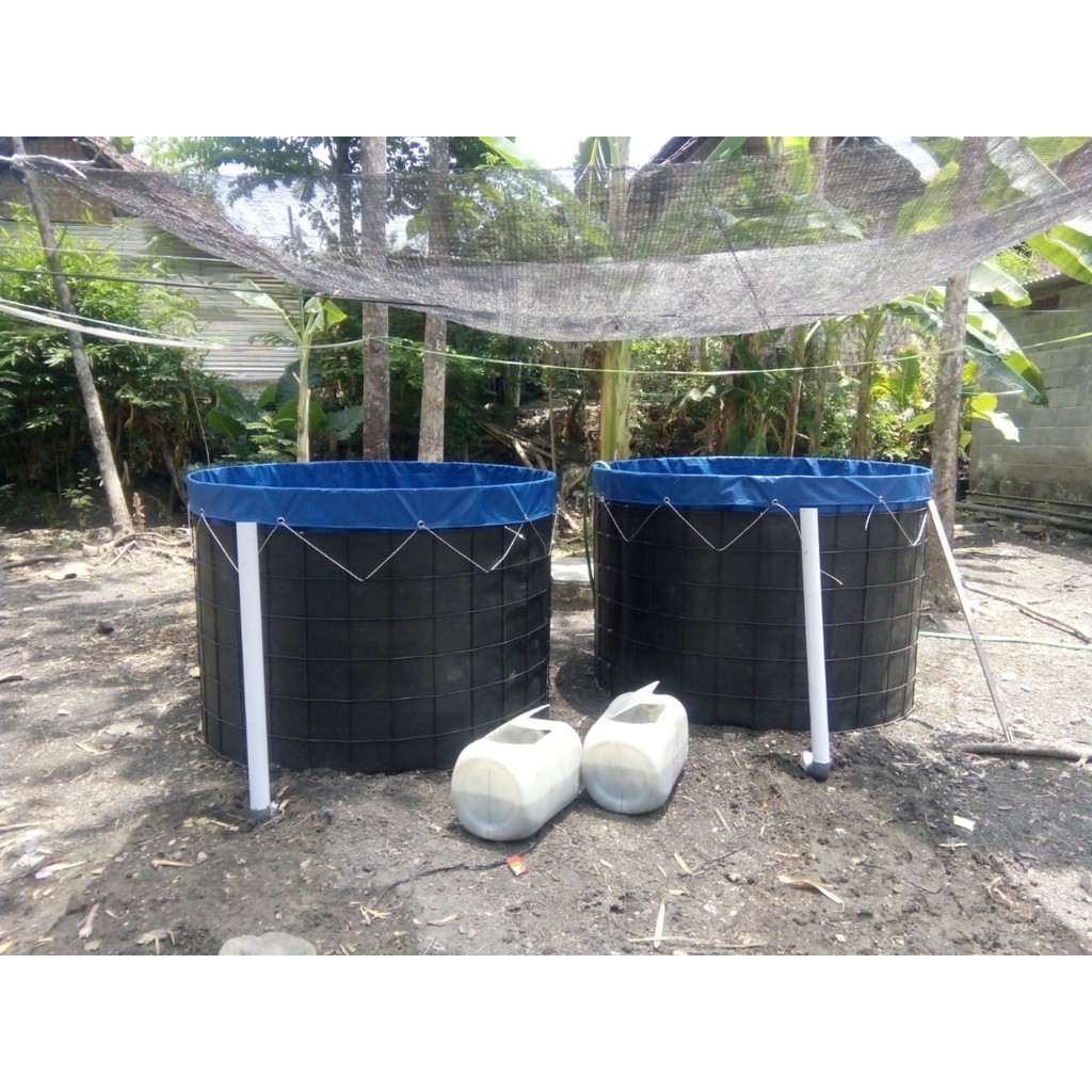 Kolam Terpal Bulat D1,5T1,2