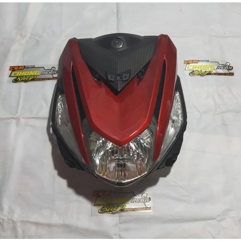 Dasi Yamaha Mio M3 Merah plus Reflektor lampu depan